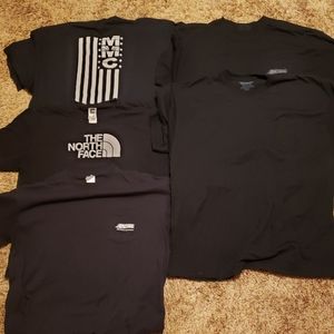 Black  Miscellaneous Cotton Tshirts